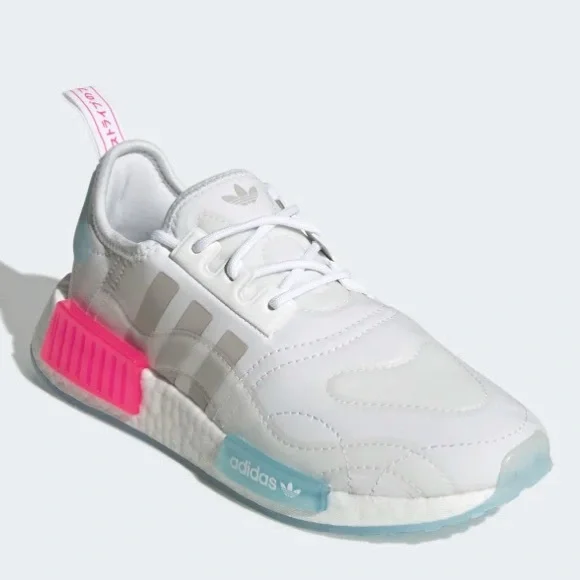 adidas Shoes Adidas Nmd R Halo Blue Shock Pink Poshmark